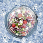 Prep Naturals Meal Prep Containers - Dishwasher-Safe Plastic Bowls with Lids - Freezer & Microwave-Safe Food Storage Containers with Lids - Portion-Control Meal Prep Bowls - 30 Pack, 24 Oz, Black