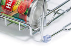 Che'mar Can Organizer for Pantry - Stackable Can Rack for 36 Cans, Canned Food Storage, Pantry Shelf, Kitchen Cabinet or Countertop. (Chrome) | for Pantry, Canned Food Storage, Pantry Shelf, Kitchen Cabinet, Countertop