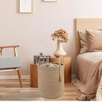 Rope Laundry Basket Laundry Hamper for Clothes Woven Storage Basket for Living Room Bedroom Boho Tall Rope Baskets for Blanket Toys Pillow Towels Baby Nursery Hamper Bin jute