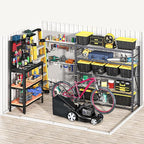 DWVO 7'x5' Large Metal Outdoor Storage Shed, Heavy Duty Tool Storage Sheds for Backyard Patio Lawn - Ideal for Bicycles, Garden Tools, and Lawn Equipment, Easy-to-Assemble, Dark Gray