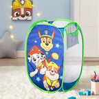 Nickelodeon Paw Patrol Chase, Rubble and Marshall Pop Up Hamper with Durable Carry Handles, 21'' H x 13.5'' W X 13.5'' L