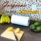 Horizontal Countertop Paper Towel Holder (Black)