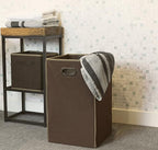 Simple Houseware Foldable Closet Laundry Hamper Basket, Brown